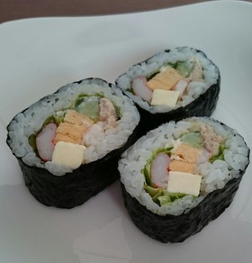 サラダ巻き〈七福巻き・恵方巻き〉